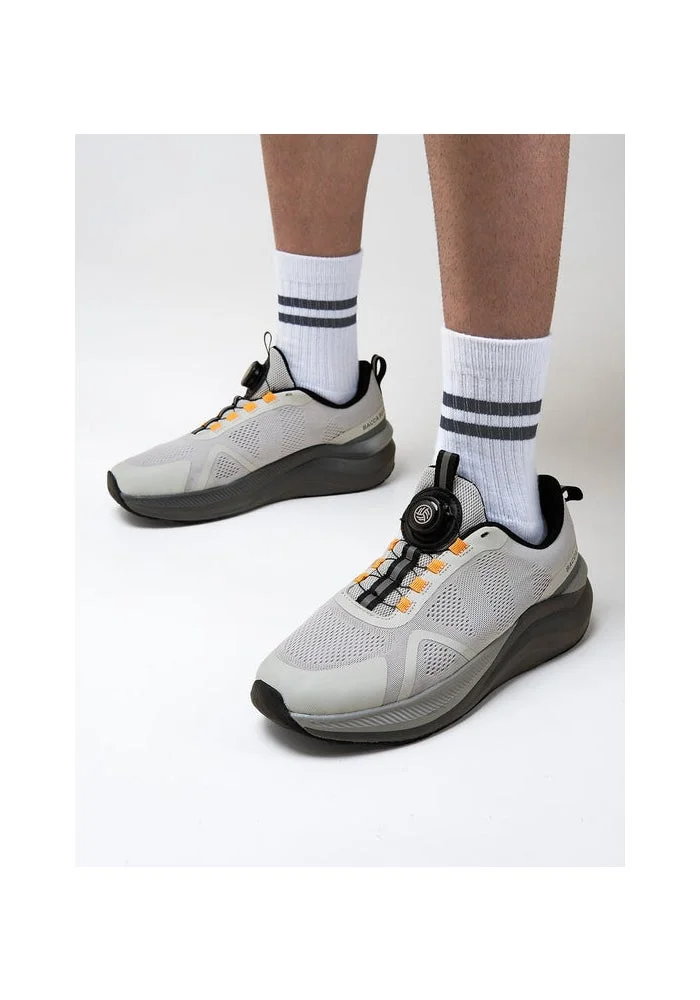 Bacca Bucci Grey ION Glide Sports Shoes with Rotary Lacing for Men | Best Price UAE